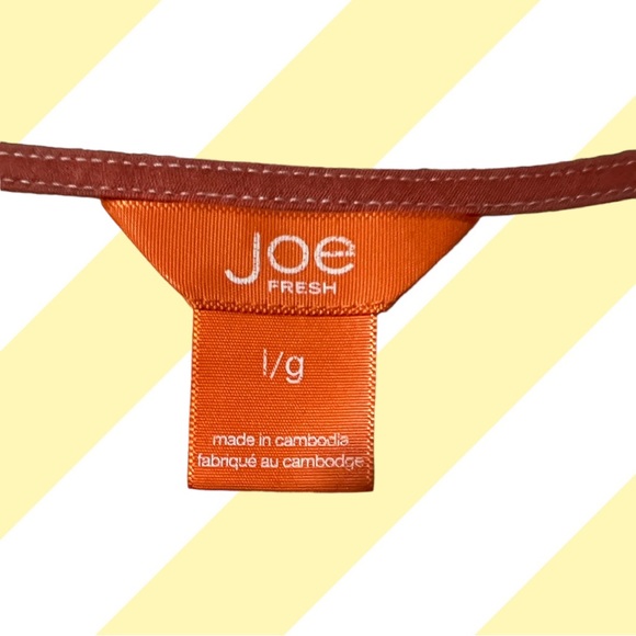 A Joe Fresh Striped dress in size large - Picture 4 of 7